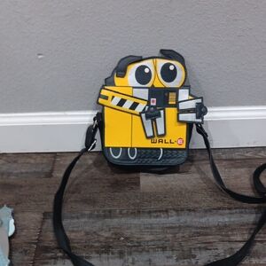 Loungefly Yellow and Black WALL-E Crossbody Bag